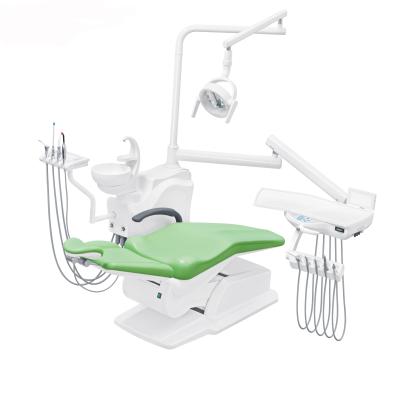China Green CE Patient Dental Chair Unit For Dental Schools / Dental Practice for sale