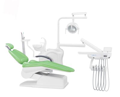 China 220V 50Hz Electric Dental Chair With Single Armrest for sale