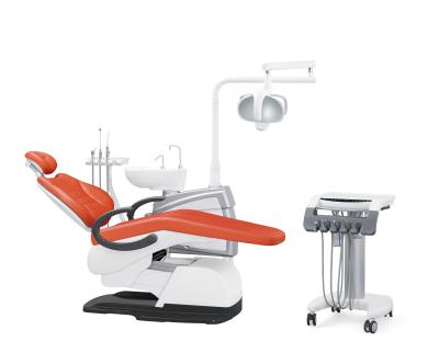 China Medical Dental Chair Equipment With LED Operation Lamp for sale