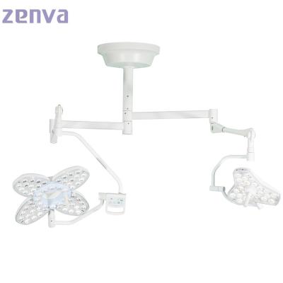 China Double Arm LED Surgical Shadowless Lamp 5000K Double Dome for sale