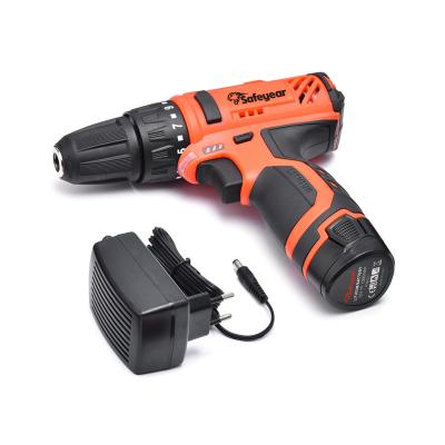 China 12v 3Pcs Cordless Power Drill Tools 1500mAh Lithium battery operated hand drill Industrial UL for sale