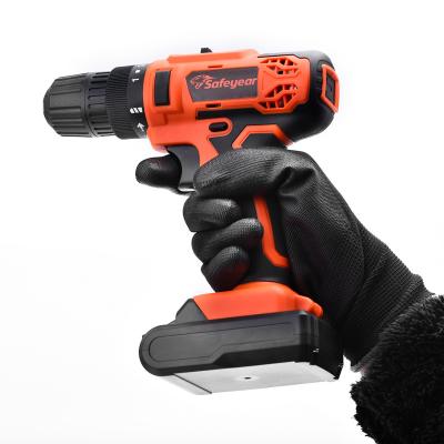 China Brushless Cordless Power Drill Tools 21V Lightweight Cordless Drill For Small Hands for sale