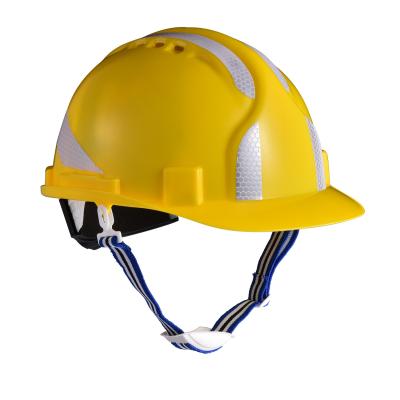 Китай Желтый шлем в ANSI обруча PP высокой плотности конструкции мягком главном продается