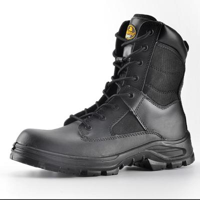 China Industrial Steel Toe Cap Rigger Boots Police Army Boots H-9438 SAFETOE for sale