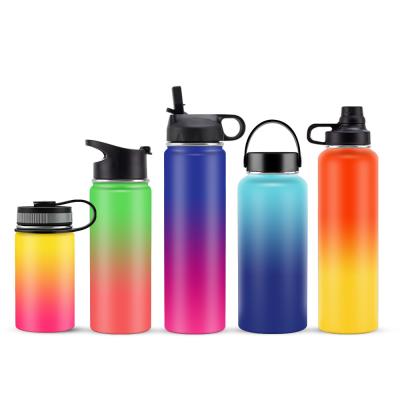 China Cheap sell double wall vacuum flask stainless steel thermo thermoses insulated thermal outdoor sports water bottle for sale