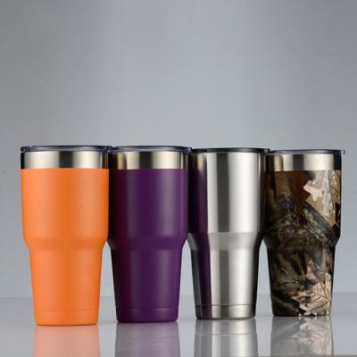 China Custom Logo High Quality 30 oz sublimation Stainless Steel Insulated Tumbler for sale
