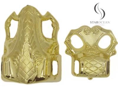 China De Ornamenten van de gouden Plateren4# G Doodskist, Doodskisten en Aangepaste Kistentoebehoren Te koop