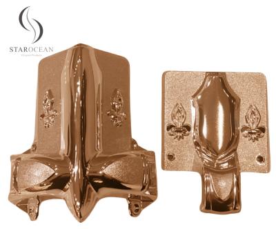 China Wooden Casket Corner Bronze Plating , High Quality And Competive Price 2# B for sale