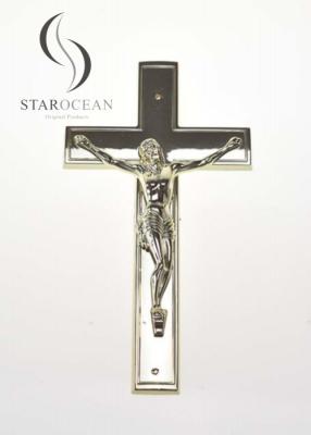 Chine Contrat funèbre en plastique de la conception moderne 19.5*11cm de crucifix pour des cercueils d'enfant à vendre