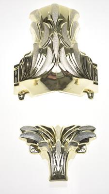 China Artículo plástico de la decoración del ataúd del ABS/PP con la barra de acero para la manija del ataúd en venta