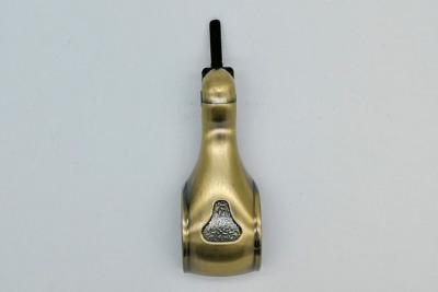 China Hardware de cobre amarillo antiguo del ataúd de la galjanoplastia, manijas del ataúd del ataúd con la contraportada de acero en venta