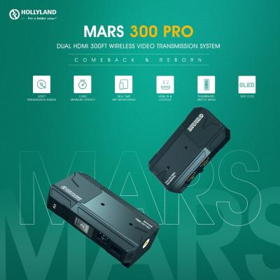 China Hollyland Mars 300 PRO HD Video Image MARS S Wireless Transmission Enhanced Transmitter Receiver 1080P For DSLR Camera Phone 1 Kg for sale