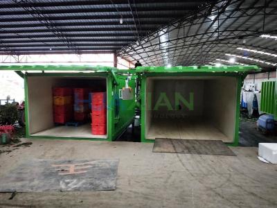 China 6 Pallets Double Chambers Vegetable Vacuum Cooler Machine For Farm for sale