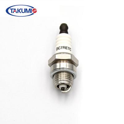 China Nickel Plated Motorcycle Spark Plugs , 0.8mm Gap Spark Plugs For Honda Motorcycles for sale