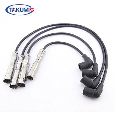 China Low Resistivity Spark Plug Cables Plastic , 7mm Spark Plug Coil Wire For Ford for sale