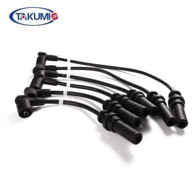 China 6 Cylinder Ignition Coil Leads / Cable  Copper Core For MITSUBISHI 4G18 for sale
