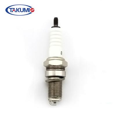 China OEM Brush Cutter Spark Plug E6RTC , NGK BPR6HS Spark Plug For Grass Cutter for sale