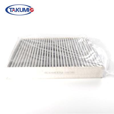 China 4 Runner Car Cabin Filter 29mm Thickness White Fiber With Gule Fit Corolla Camary for sale