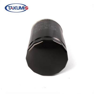 China Yellow Engine Oil Filter , HYUNDAI Paper Oil Filter 99.7% Filtration Efficiency for sale