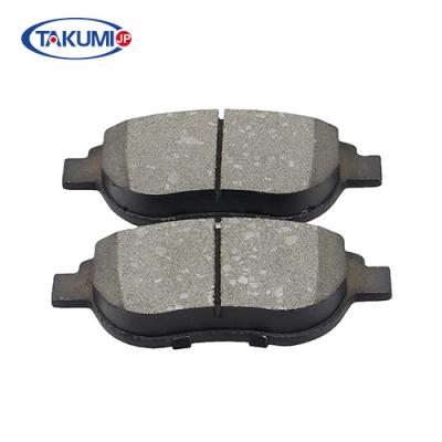 China Car front brake pads professional front brake pad set main products car brake pads for PEUGEOT 207 for sale