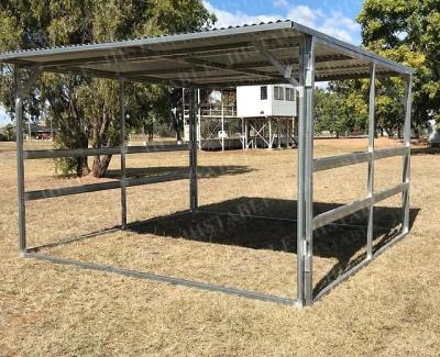 China Outdoor horse shelters Mobile Australian economical light duty horse stall portable stables for sale