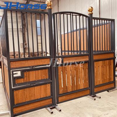 China External Horse Stall Box with Hinged Door Frame Length 3.5m Height 2.3m or Customized for sale
