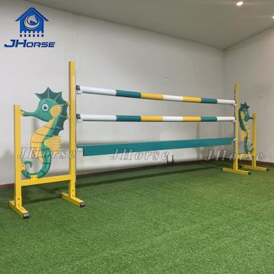 China Horse Equipment Aluminum Jumps Horse Jumping Jumping Wing Portable Horse Jumping Obstacle for sale