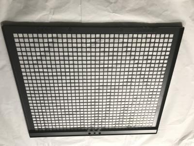 China Back Metal Grid Plate Custom Sheet Metal Fabrication For Household Appliance for sale