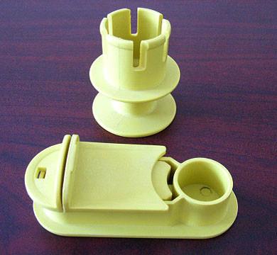 China Multicolor plástico de la cubierta de la válvula de los componentes industriales del moldeo por inyección en venta