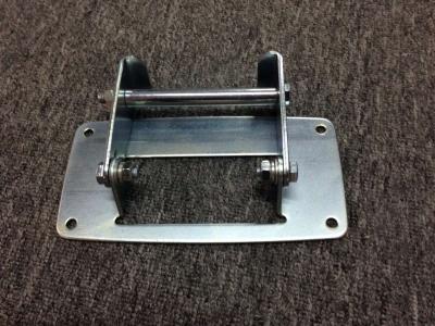 China Stamping Metal Brackets For Wood Beams , Zinc Plating Finish Steel Corner Brackets for sale