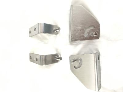 China Stainless Steel Hinge Bracket Sheet Metal Stamping Parts Pin Welding Assembly for sale