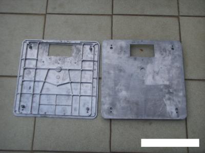 China Sturdy Aluminium Die Casting , Industrial Precision Components Weight Scale Plate for sale