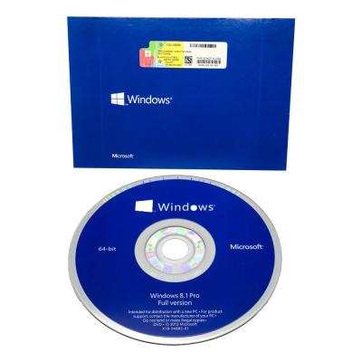 China Original Microsoft Windows 8.1 professional 64 Bit DVD Multiple Language for sale
