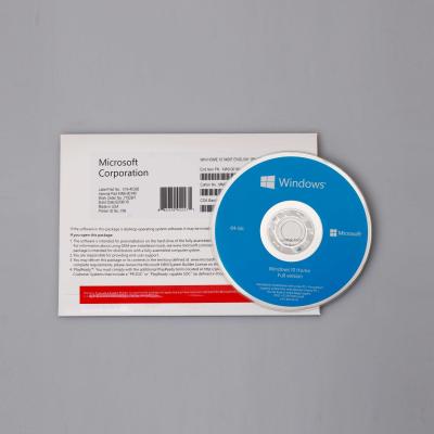 China Microsoft Windows 10 Home  OEM DVD Full Package With Win 10 Home OEM Key Computer Software for sale