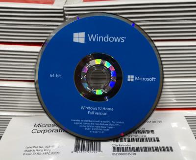 China Windows 10 Home OEM DVD Full Package English Language Use Stable Original OEM Key Win 10 Home Disc for sale