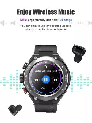 China Monitor impermeável Smartwatch da pressão sanguínea TWS Earbuds Smartwatch ECG à venda
