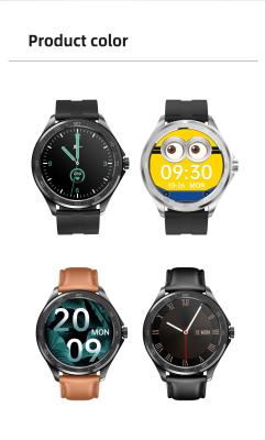 China Custom Health Monitoring Smartwatch Round Shape Blood Pressure for sale