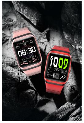Chine GPS extérieur dépistant la batterie de moniteur de santé de l'affichage 24h de Smartwatch AMOLED imperméabilisent à vendre