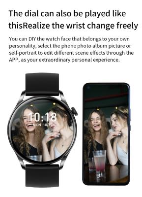 Chine Le rond du sport L18 forme physique Smartwatch de GPS de santé de couleur forment Smartwatch 1,28 «  à vendre