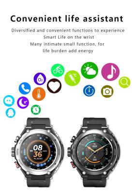 China 1,28 do” rádios Bluetooth auricular Smartwatch dos esportes IPS TWS Earbuds Smartwatch à venda