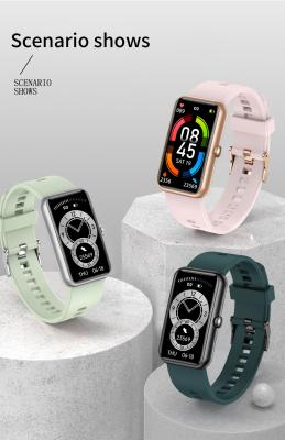 China 1,47 monitor impermeável Smartwatch do sono do perseguidor IP68 do relógio da aptidão do tela táctil da polegada à venda