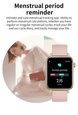 China Exhibición completa Smartwatch del IOS Android con el monitor de la presión arterial en venta