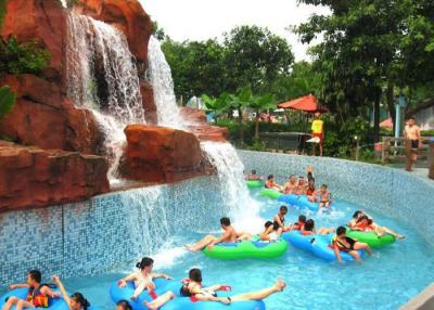 China Anchura flotante de la piscina los 2-5m del ocio de la balsa del río perezoso del parque del agua del parque temático en venta