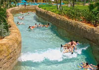 China Giant Water Parks With A Lazy River Floating Water Sports 1m Depth 3-4m Width for sale
