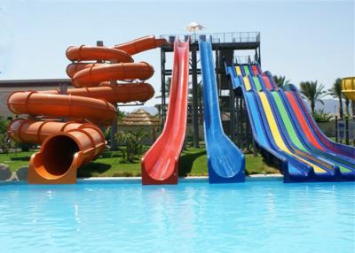 China Kids / Adult Aqua Park Water Slide Interactive Customized Water Toys for sale