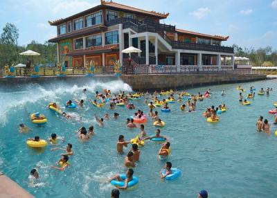 Chine Piscine de vague de parc aquatique de famille, piscine pneumatique de vague artificielle de sécurité à vendre