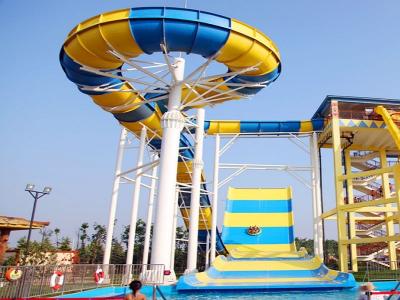 China Giant Boomerang Water Slide For Family / Outdoor Water Park Equipment for sale