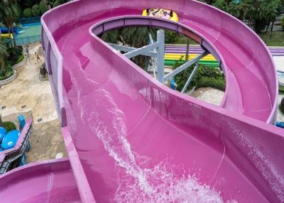 China Classical Commercial Spiral Water Slide Equipment For Kids 2 Persons Family Raft for sale