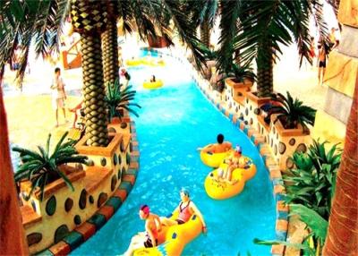 China Fiberglass 1m Water Park Lazy River For Hotel Resort for sale
