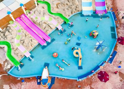 China Anti Static Fiberglass Water Slide For Amusement Park for sale